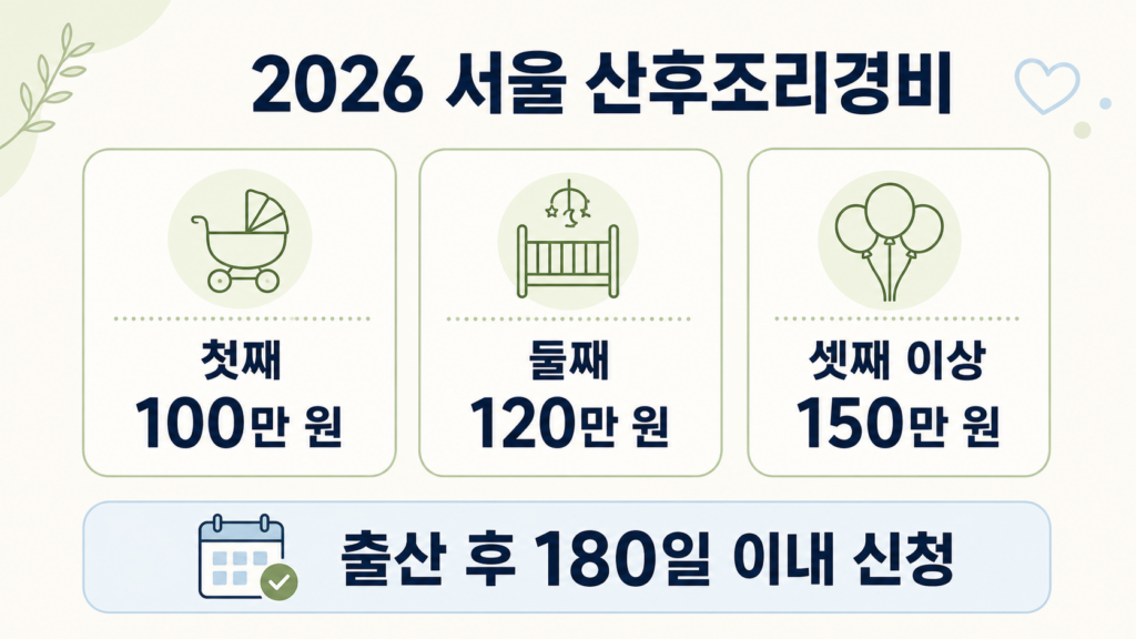 서울 산후조리비용1